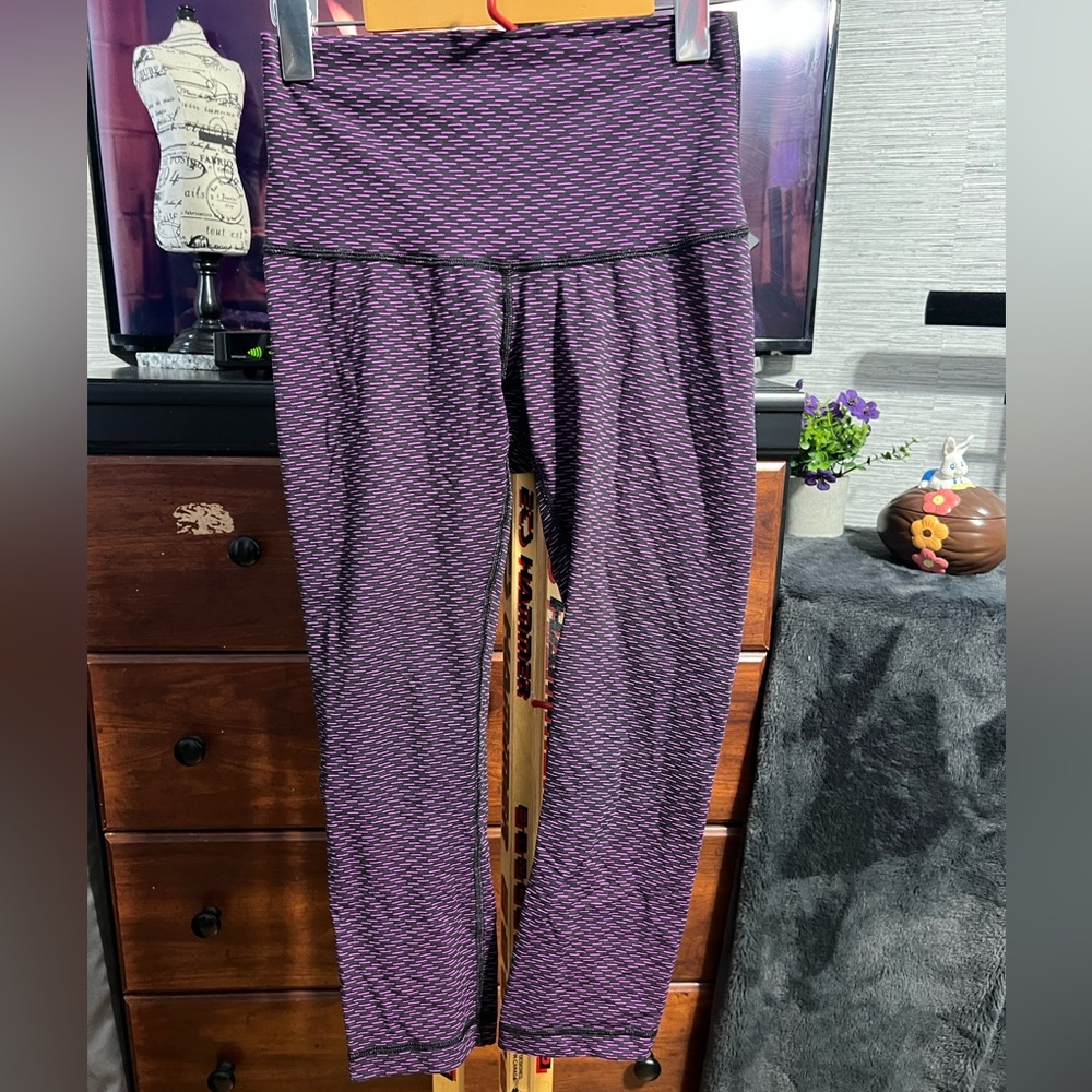 22. Lululemon Athletica Purple Textured Leggings